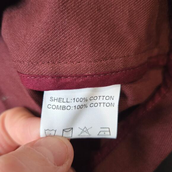 NWT Tia Cibani Bonnet Billow Jacket Crop Floral Red Riding Hood Berry Size 2 - Picture 6 of 6